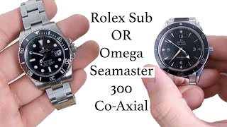 Rolex Submariner vs Seamaster 300 Which is for you [upl. by Corwin]