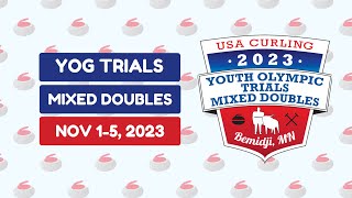 Award Ceremony  2023 USA Youth Olympic Mixed Doubles Trials Champions [upl. by Loy]