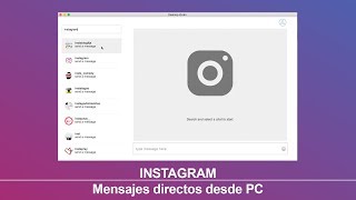 Cómo chatear por Instagram desde el PC [upl. by Ahsehyt]