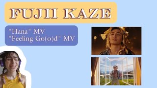 Reacting to FUJII KAZE quotHanaquot MV quotFeeling Goodquot MV [upl. by Joelle966]