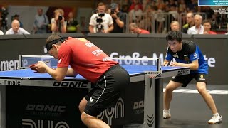 Timo Boll vs Jin Takuya  FINAL  German League 2023 [upl. by Oemac]