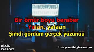 Hepsi  Yalan Karaoke Orjinal Stüdyo [upl. by Meletius101]