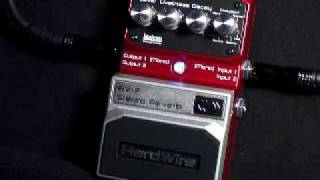 Hardwire RV7 Stereo Reverb Pedal [upl. by Nnaeerb994]