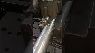 Ammonia compressor crankshaft 2 cylinder in shaper [upl. by Alexandrina589]