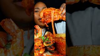 SEAFOOD MUKBANG  Seafood boil Mukbang  SPICY Seafood Boil  King Crab Legs Mukbang  ASMR EATING [upl. by Ainad447]