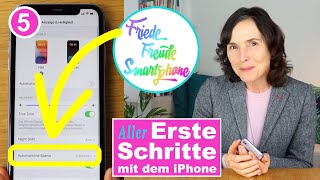 iPhoneBildschirm schaltet sich dauernd ab Allererste Schritte mit dem iPhone Teil 05 [upl. by Lada611]