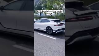 BYD Parallel Parking made easy cars tesla technology [upl. by Euginomod117]