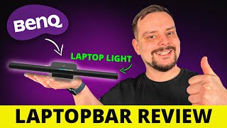 BENQ Laptopbar Light Review  2024  Best Laptop Light  BENQ Laptopbar Review [upl. by Bearnard]