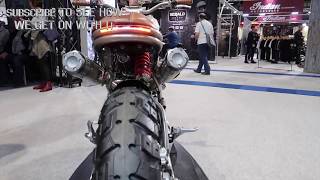 Beautiful British Handmade Scrambler THE CCM SPITFIRE Motorcycle Live 2017 [upl. by Giverin]