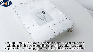 RF Power Amplifier11001700MHz L band200WGaNWireless CommunicationElectronic WarfareModule [upl. by Notwal]