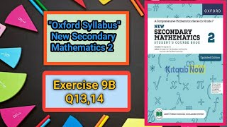 Oxford syllabus Class 7 chap 9 Exercise 9B Q1314  Maths Oxford syllabus for class 7 chap 9 Exe 9B [upl. by Nydia808]