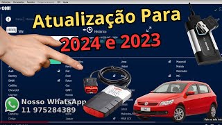 Atualização Delphi Autocom para 2024 e 2023 Testes Gol G5 2010 [upl. by Anadal590]