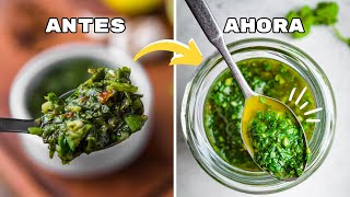 Todos me preguntan QUÉ LE PUSE Mi NUEVA receta de chimichurri casero [upl. by Livingstone514]