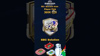 92 Encore Icon Player Pick SBC  Solution Ea Sports FC 24 [upl. by Barbee968]