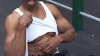 Exclusive Street Workout Featuring Mysonne quotSitupsquot [upl. by Linzer]