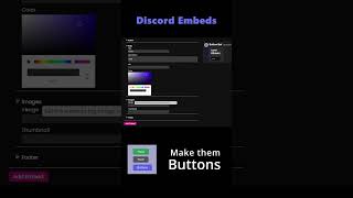 Create embeds on discord with button bot dashboard no code shorts discord web dashboard [upl. by Mosley143]