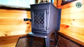 Jotul 602 Fabricating Tapered Heat Deflector Shield [upl. by Bronwen]