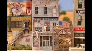 Delancey Street Model Slideshow HO Scale [upl. by Meldon402]