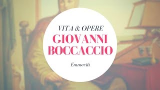 Giovanni Boccaccio vita e opere in meno di 5 minuti [upl. by Anaihsat]