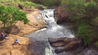 Cachoeira Véu da Noiva Ribeirão Claro  Imagens Aéreas [upl. by Oznerol968]