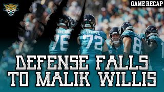 2024 Jaguars Week Eight Game Recap  Defense Falls to Malik Willis [upl. by O'Brien]