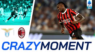 Milan’s subs turn the game around  Crazy Moment  LazioMilan  Serie A 202425 [upl. by Harbard]