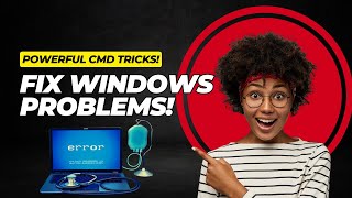 Fix Windows Problems Powerful CMD Tricks 💪 [upl. by Attwood965]