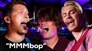 Hanson  MMMBop Live On MTV [upl. by Animrelliug]