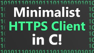 Making Minimalist HTTPS Client in C on Linux [upl. by Ivanah137]