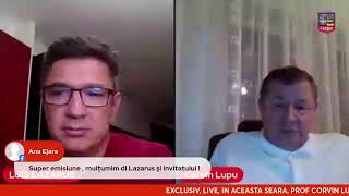 EXCLUSIV LIVE IN ACEASTA SEARA PROF CORVIN LUPU SPUNE ADEVARURILE DESPRE REVOLUTIE [upl. by Moureaux]