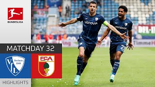 Bochum is still Alive  VfL Bochum  FC Augsburg 32  Highlights  Matchday 32 – Bundesliga 2223 [upl. by Oilcareh]