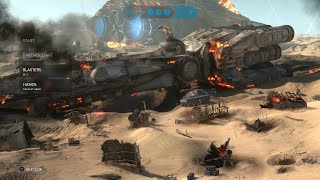 Star Wars Battlefront Map of Jakku [upl. by Anabelle]