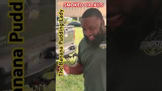 Fall Off the Bone Good SMOKED OXTAILS HE LOVED THEM 👀 food fypシ゚viral fyp funny [upl. by Anitsrihc845]