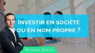 Investir en SCI ou en NOM PROPRE  Le Bon Choix  ✅ [upl. by Esiuol]