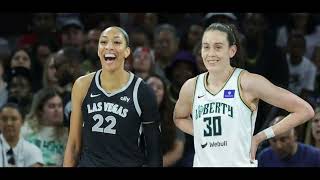 WNBA MVP Race  Aja Wilson  Breanna Stewart  Napheesa Collier  Womens Basketball Podcast [upl. by Casimir272]