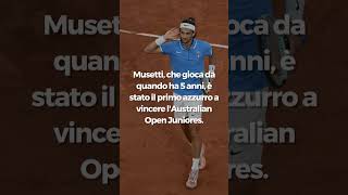 Lorenzo Musetti entra nella storia del tennis italiano [upl. by Aicenra]