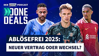 Ablösefrei 2025 Was passiert mit Neymar Kimmich amp AlexanderArnold  TRANSFERMARKT [upl. by Harima810]