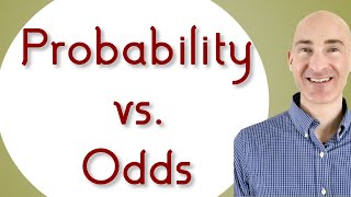 Probability vs Odds [upl. by Kunz309]