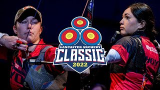 2022 Lancaster Archery Classic  Women’s Recurve Finals [upl. by Kinnie]