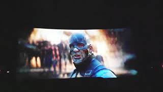 Avengers Endgame Theatre Reaction  Avengers Assemble Scene [upl. by Rangel933]