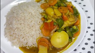 How to prepare chicken curry sauce like a pro Cook for a party of 20 [upl. by Stoeber125]