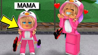 COPYING Avatars as a BABY in Roblox Murder Mystery 2 [upl. by Pik]