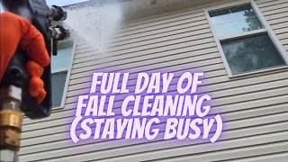 Pressure Washing amp Gutter Cleaning Staying busy during off season [upl. by Fi]