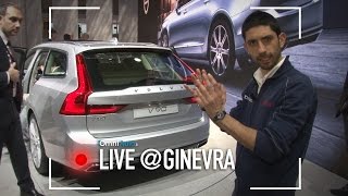 Volvo V90  Salone di Ginevra 2016 [upl. by Imeaj]