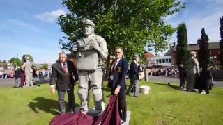 Brereton amp lea Hall Colliery Miners Memorial Dedication [upl. by Reta]