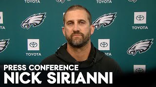 Eagles Press Conference Nick Sirianni  October 28 2024 [upl. by Auqined272]