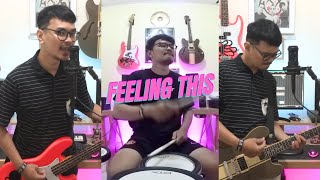 blink182  Feeling This Full Band Cover [upl. by Yanej]