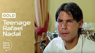 16yearold Rafael Nadal on Trans World Sport [upl. by Camarata]