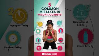 5 common Mistake❌ in weight loss Journey ✅ shorts [upl. by Chickie]