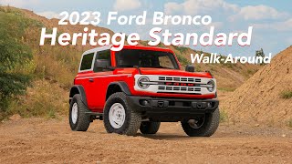 2023 Ford Bronco Heritage WalkAround  Bronco Nation [upl. by Yusem602]